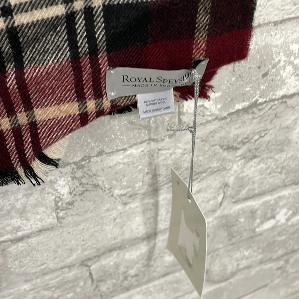 Royal Speyside Plaid Scarf